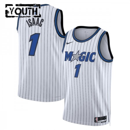 Camiseta Niños Orlando Magic Jonathan Isaac 2025-26 Nike Association Edition Blanco Swingman Camiseta Niños Orlando Magic Jonathan Isaac 2025-26 Nike Association Edition Blanco Swingman